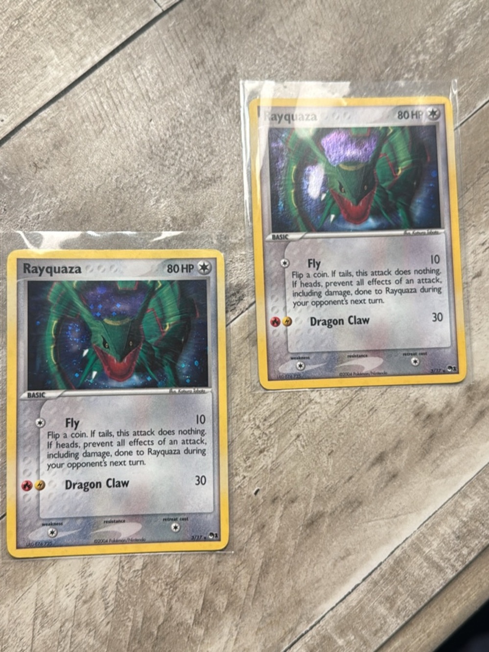 Pokémon GRAILS
(2) 2004 Rayquaza Pop Series 1 Holo 3/17 🌀